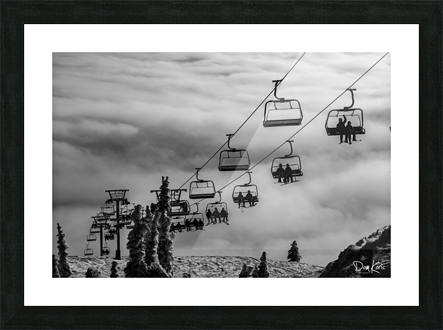 Crystal Clouds Picture Frame print
