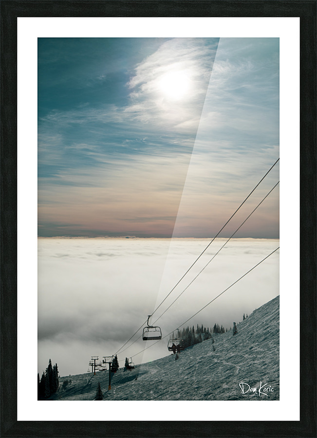 Sun Scape Picture Frame print