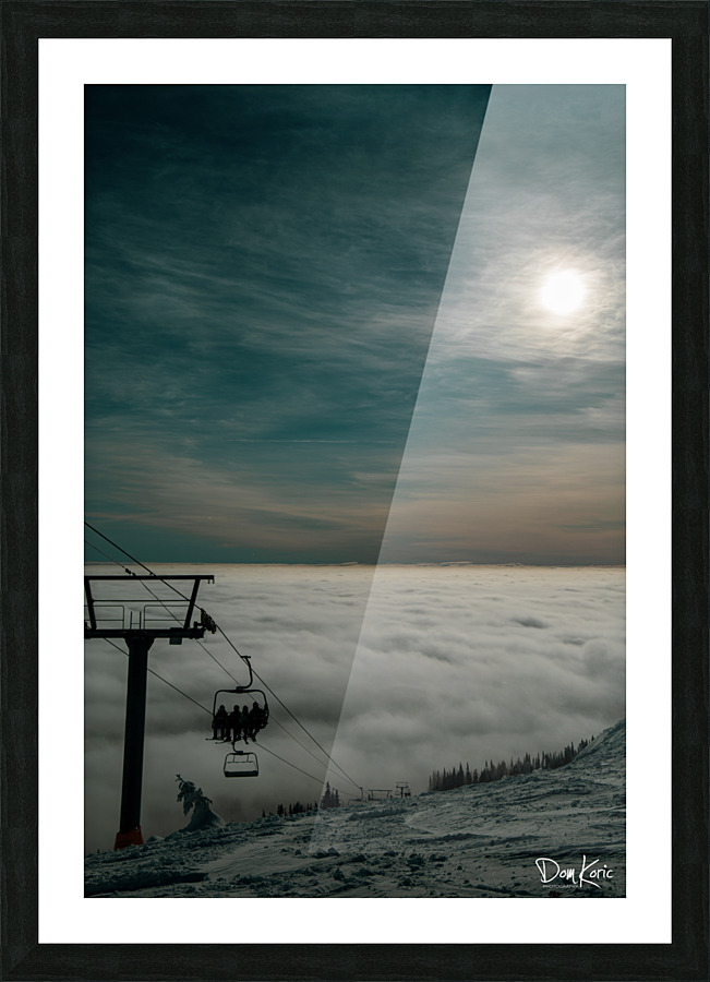 Rising Above Picture Frame print