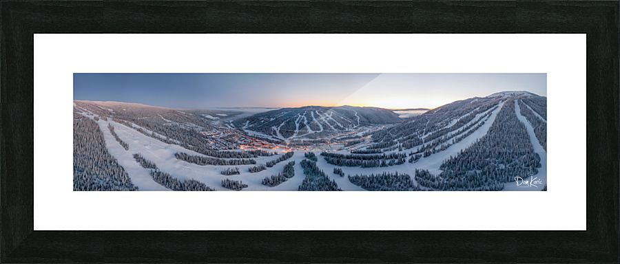 Mo South Wide Picture Frame print