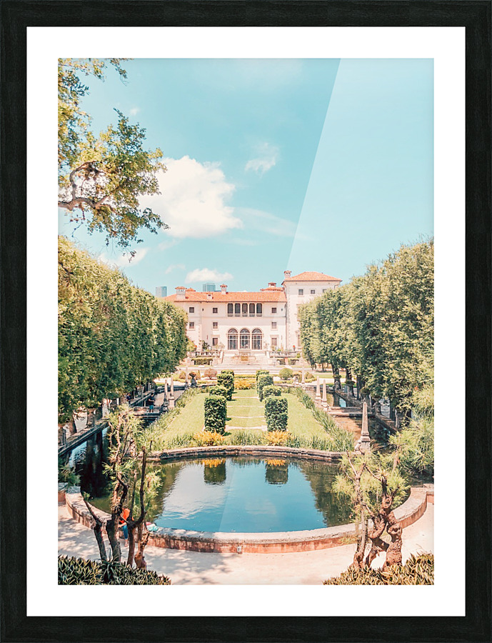 Vizcaya Picture Frame print