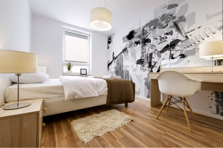 JAZZ DISTX Mural print