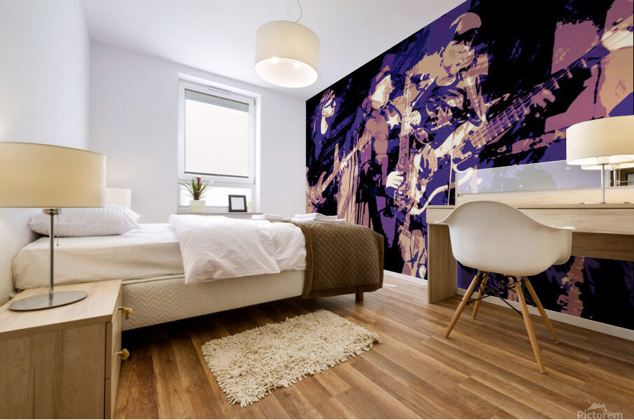 Dist 2 Mural print