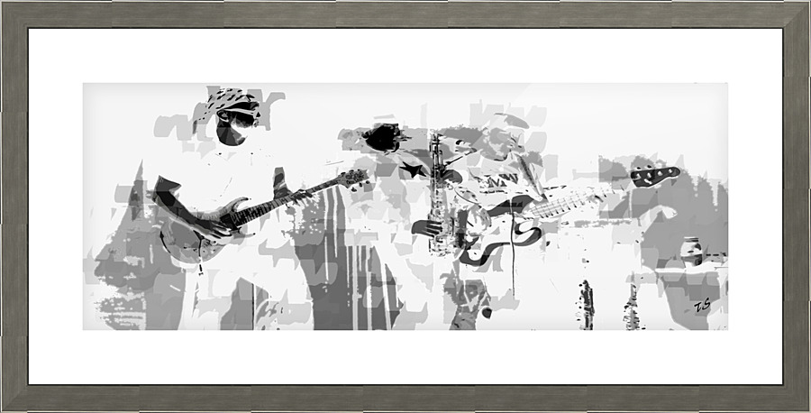 JAZZ DISTX Picture Frame print