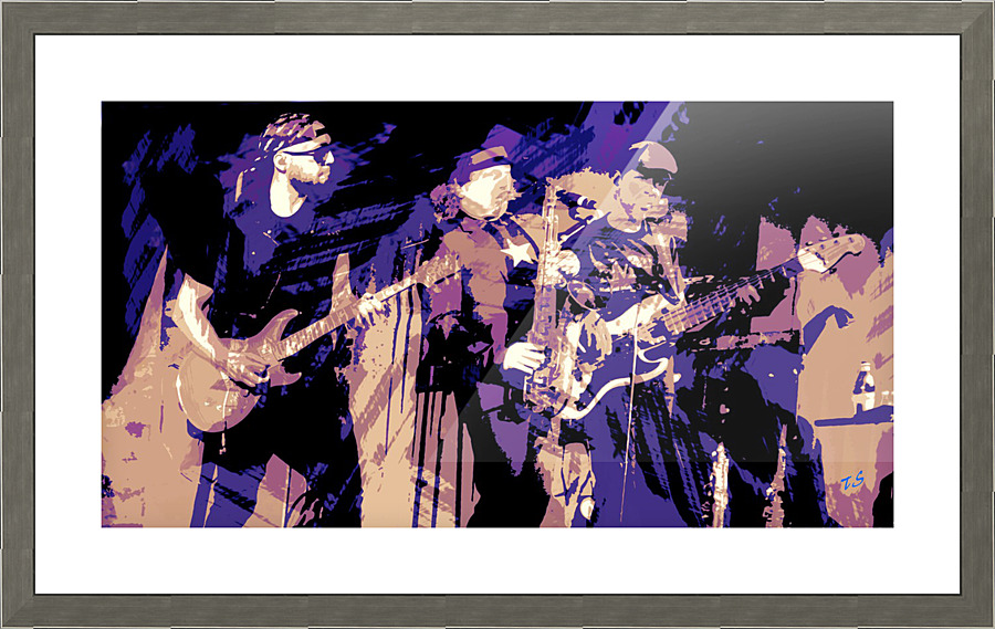 Dist 2 Picture Frame print