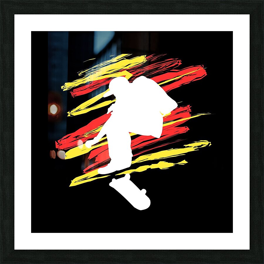 Skater III Picture Frame print