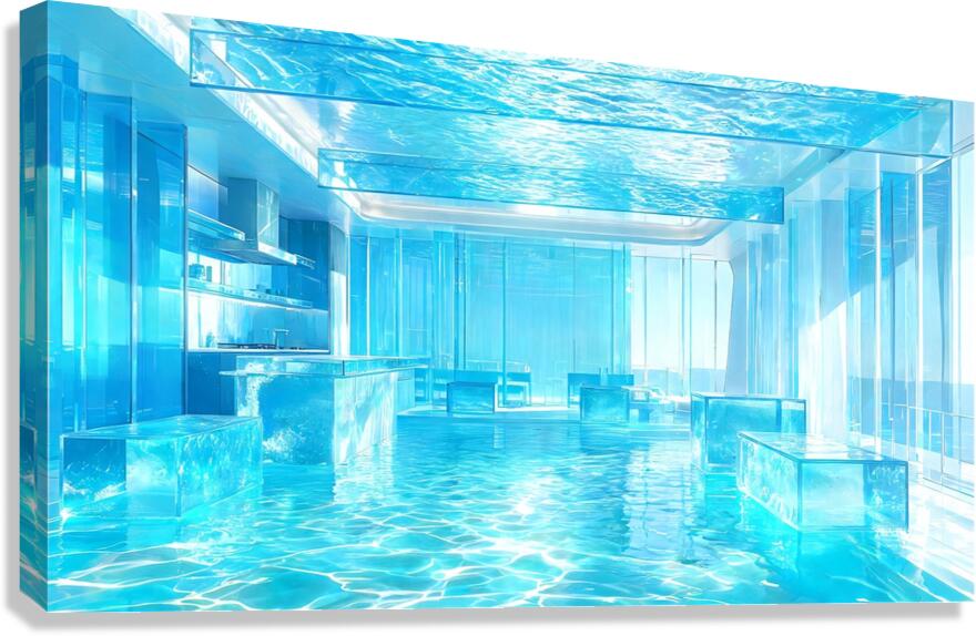 Pool Yacht Interior Signed