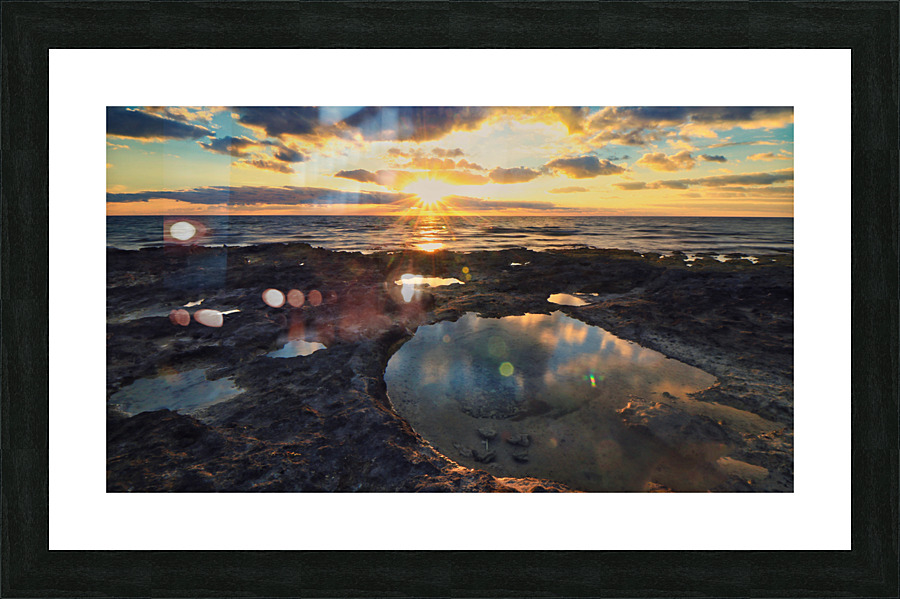 The Beautiful Light Picture Frame print