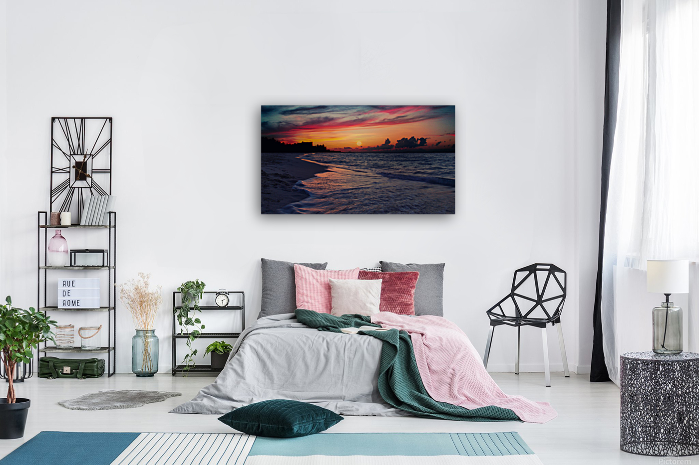 Atlantis Beach Sunset  Reproduction