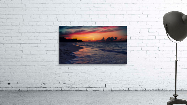 Atlantis Beach Sunset  Wall Preview