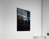 Blue Metal Acrylic Print