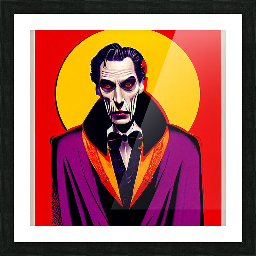The Count Picture Frame Printing