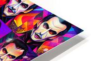 Dracula Pop Art HD Metal print