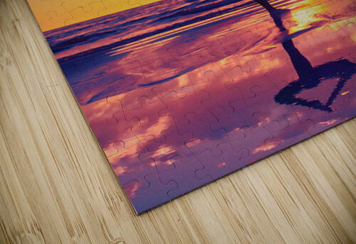 Yoga At Sunset groxx puzzle