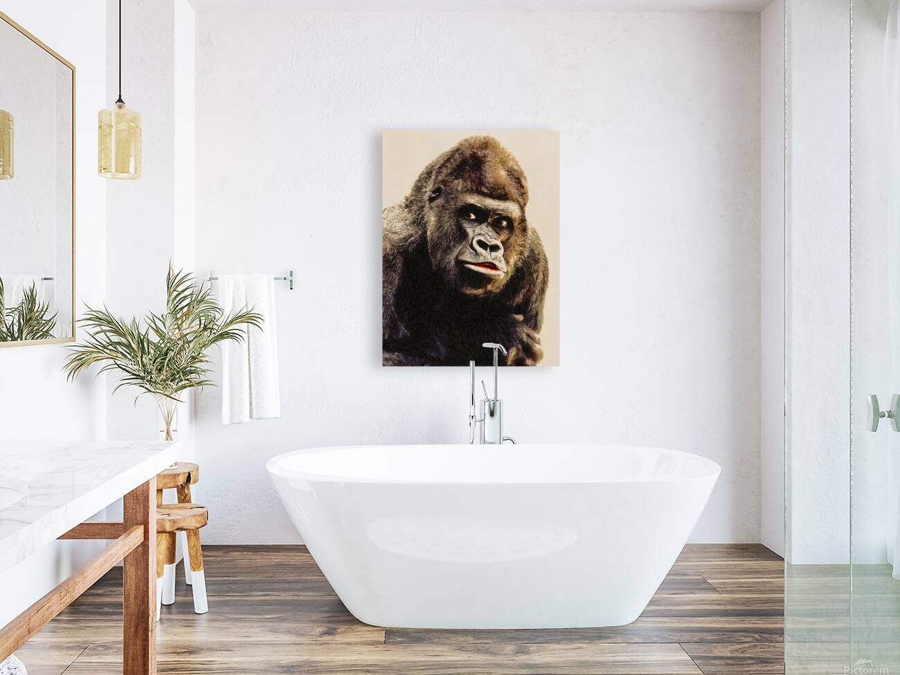 Gorilla Drawing Reproduction