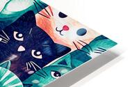 Pattern Cat Cartoons HD Metal print