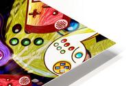Video Game Controllers Pattern HD Metal print