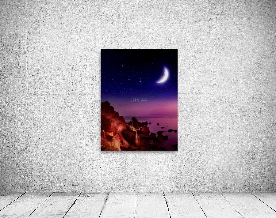 Moon And Stars Wall Preview