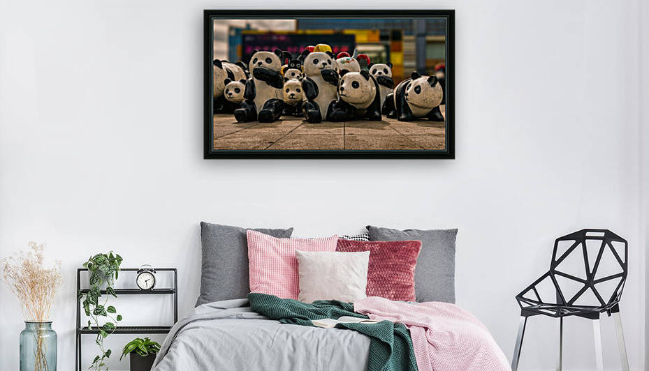 Wooden Pandas On The Streets Of Shenzhen China 15 | 11-2018 by Vlad Meytin