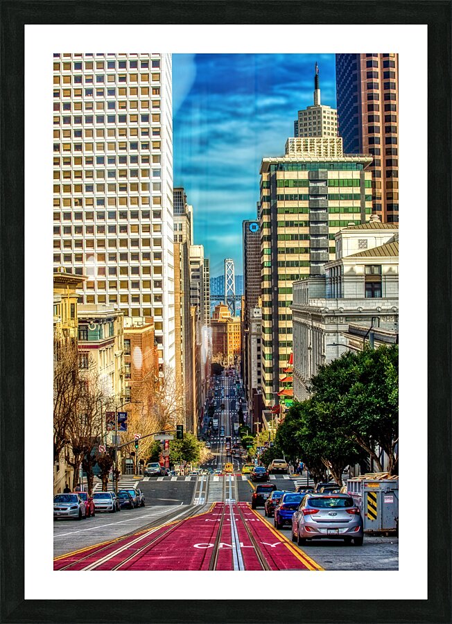 Diverse - Modern Wall Art With San Francisco Downtown photos Picture Frame Printing
