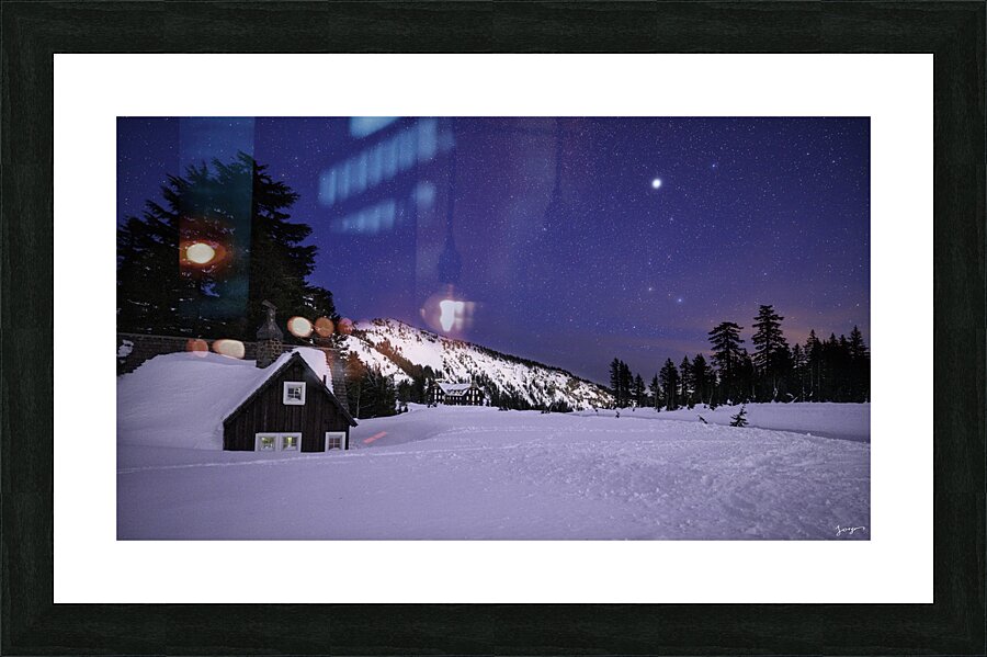 silent night Picture Frame Printing