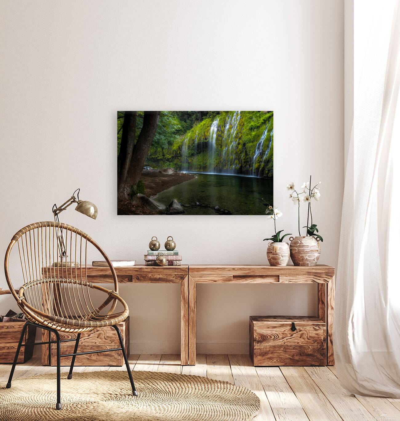 Mossbrae falls wall art  Reproduction