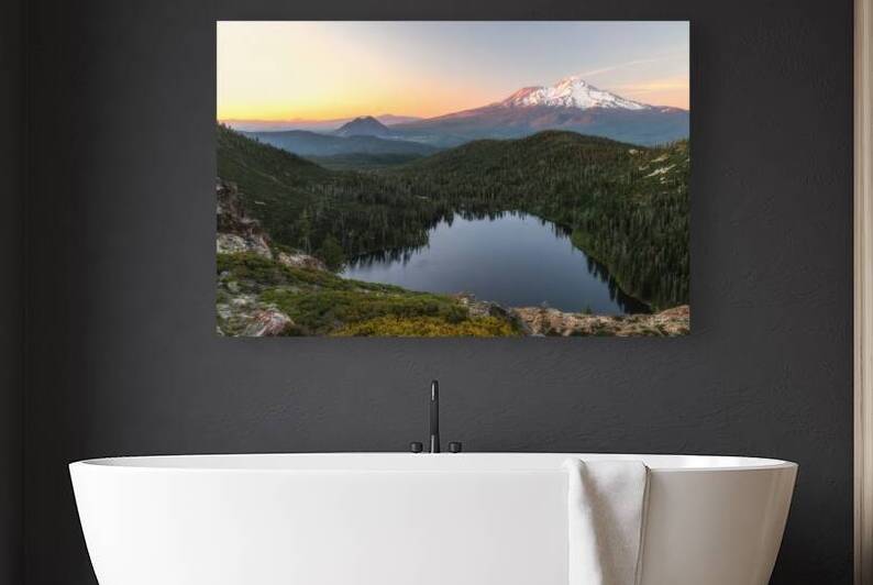 Mount Shasta Art Work - art for home or office by Jongas Photo
