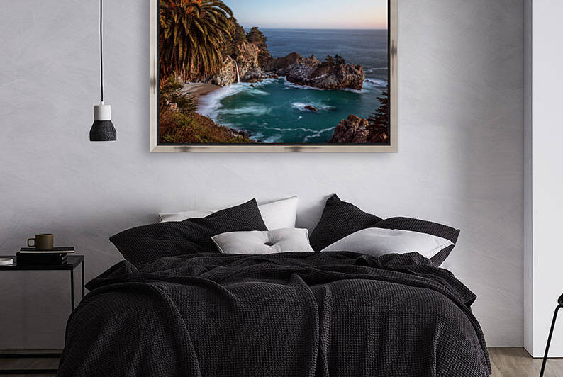 Bluish Lagoon wall art by Jongas by Jongas Photo