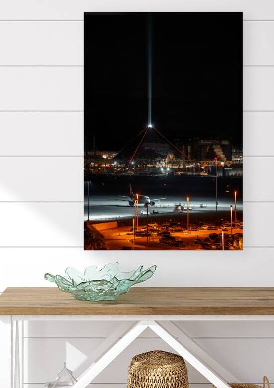 Land Of Sphinx - Las Vegas City Skyline Wall Art by Jongas Photo