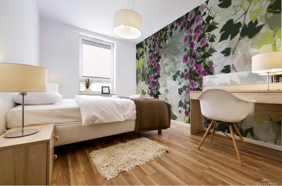 Garden Trellis Mural print
