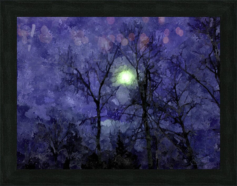 NIGHT SKY Picture Frame Printing