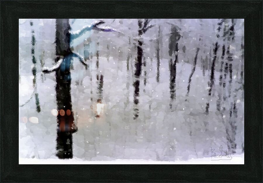WinterTrees Picture Frame Printing