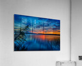 Anglin Lake Sunset Acrylic Print