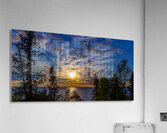 Black Lake Acrylic Print
