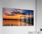 Sunset below Sluice Falls Acrylic Print