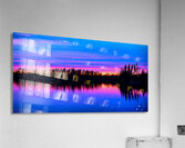 Sunset on Barker Lake Acrylic Print