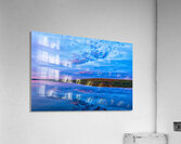 Oneman Lake sunset Acrylic Print