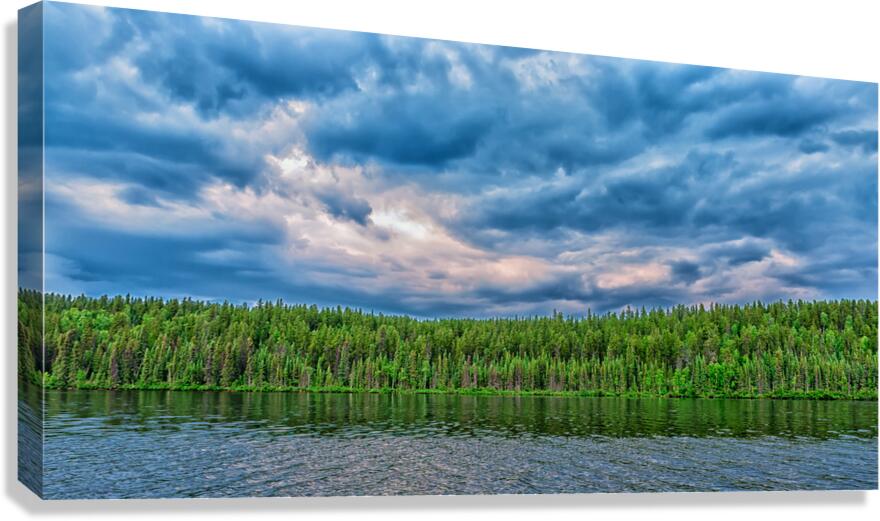 Fond Du Lac Shoreline Canvas Print