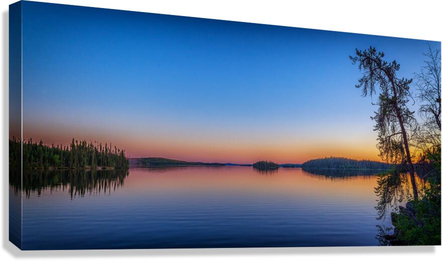Versailles Lake Canvas Print