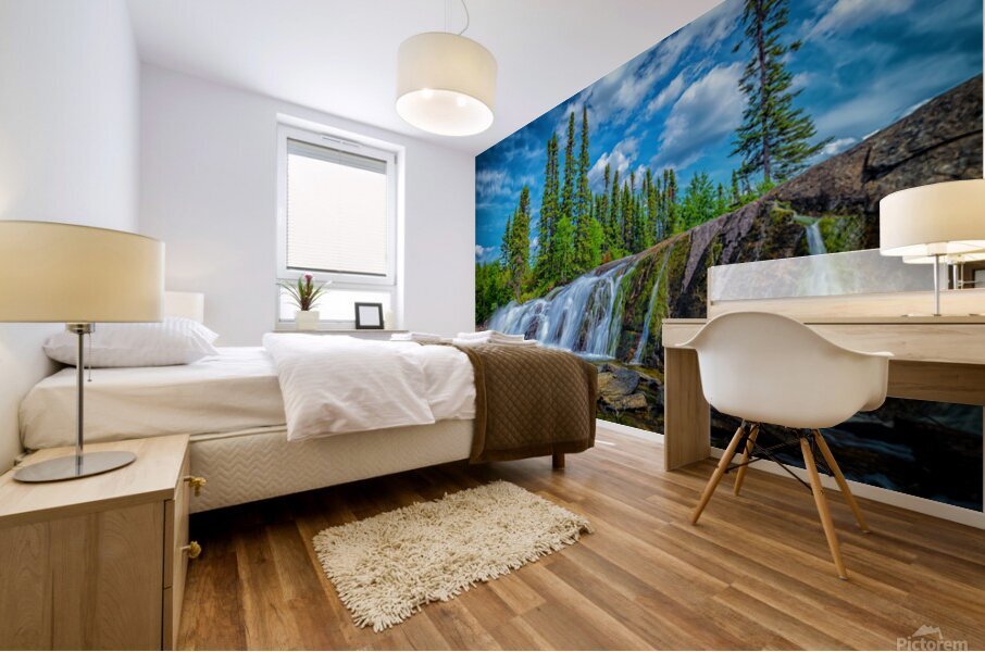 Bell Falls Mural print