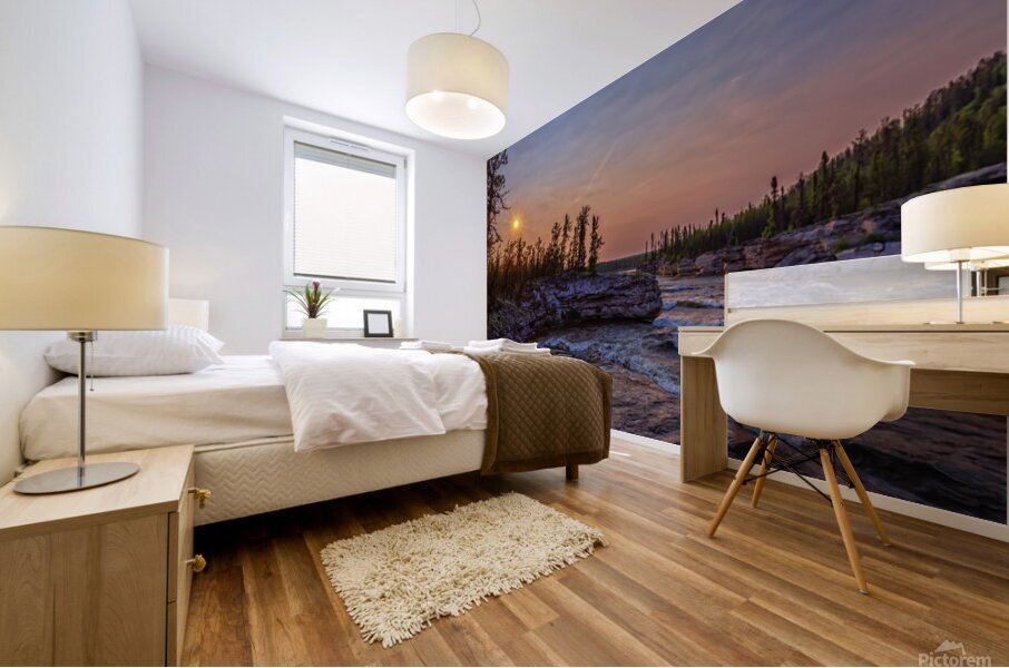 Fond Du Lac River Mural print