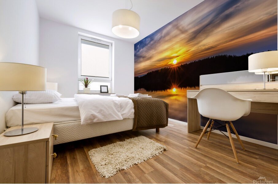 Calm Evening Mural print