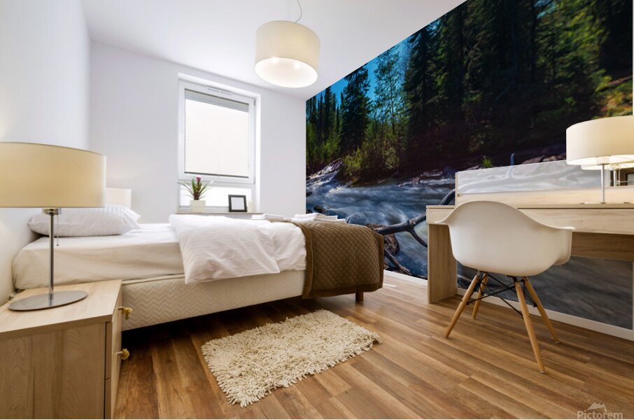 Morris Rapids Mural print