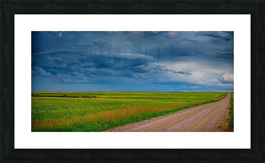 Saskatchewan Skies 4 Picture Frame print