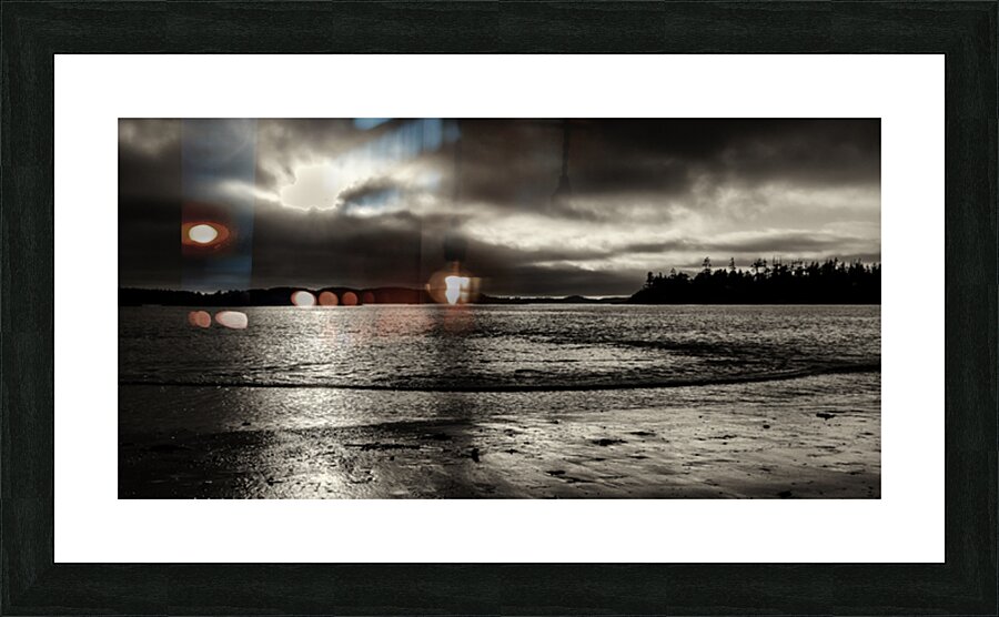 Mackenzie Beach Picture Frame print
