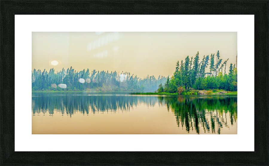 Barker Island Picture Frame print