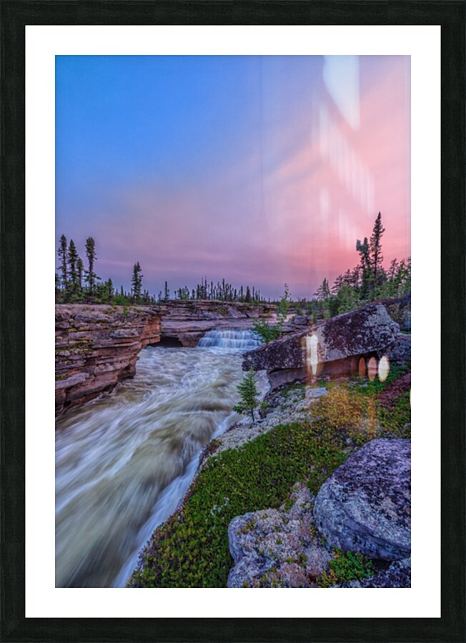 Manitou Falls 1 Picture Frame print