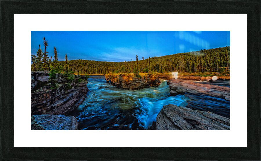 Manitou Falls 2 Picture Frame print