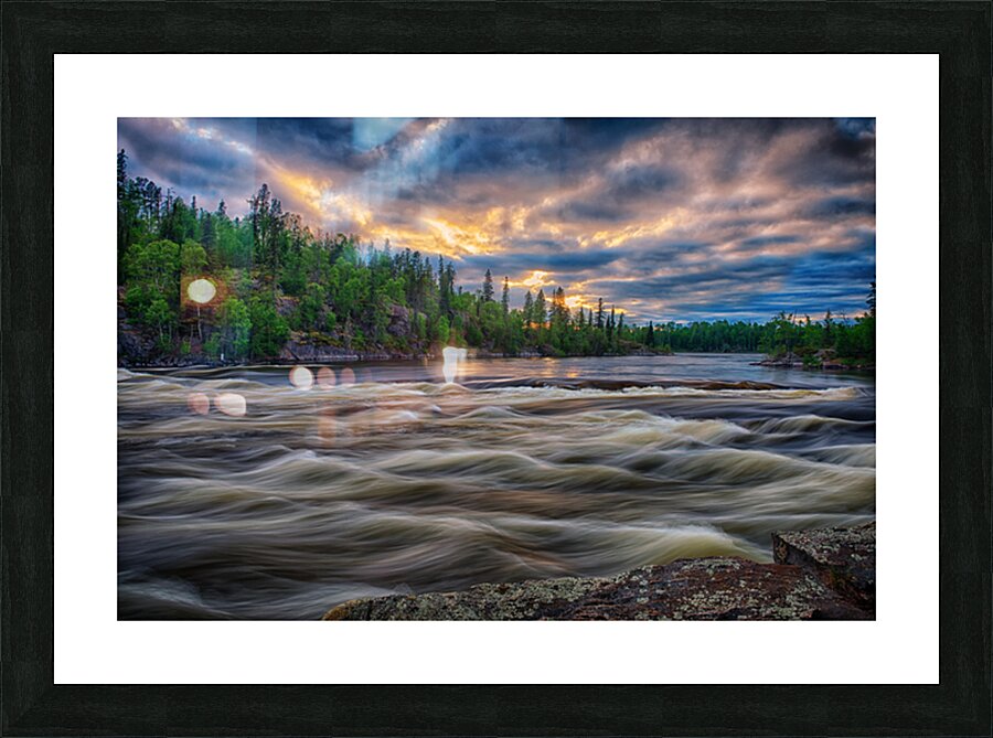 Stanley Rapids Picture Frame print