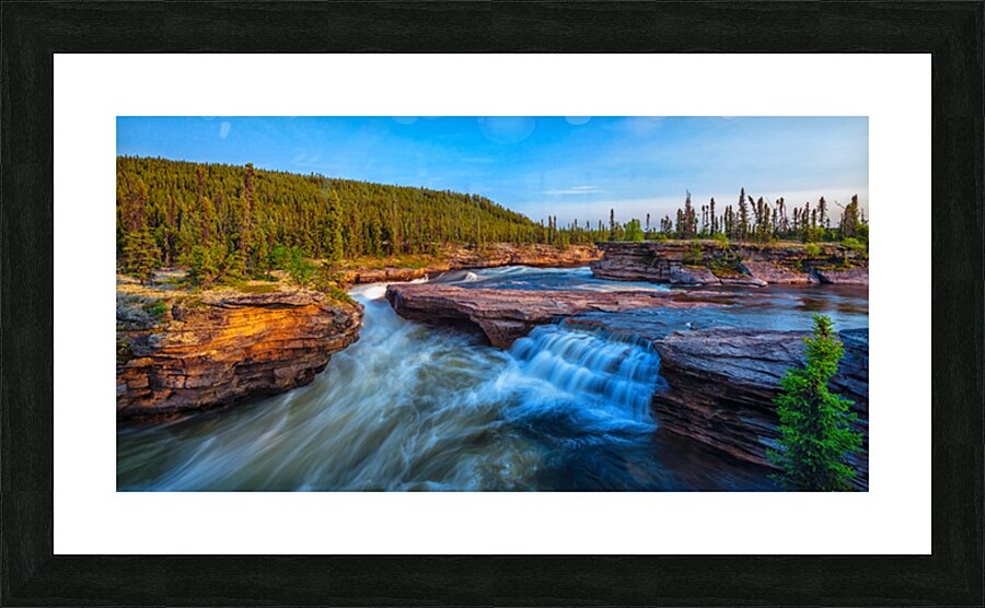 Manitou Falls 3 Picture Frame print